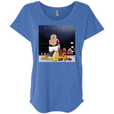 T-Shirts Vintage Royal / X-Small Peter vs Giant Chicken Triblend Dolman Sleeve