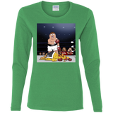 T-Shirts Irish Green / S Peter vs Giant Chicken Women's Long Sleeve T-Shirt