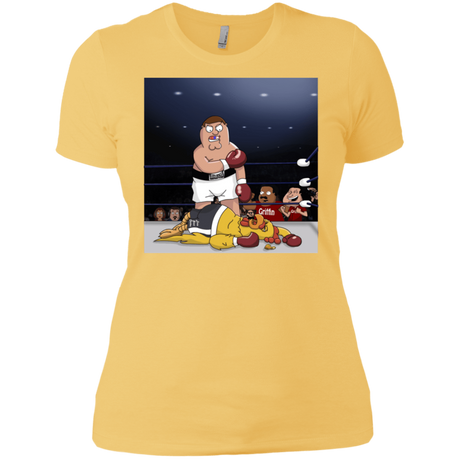 T-Shirts Banana Cream/ / X-Small Peter vs Giant Chicken Women's Premium T-Shirt