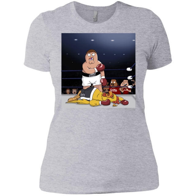 T-Shirts Heather Grey / X-Small Peter vs Giant Chicken Women's Premium T-Shirt