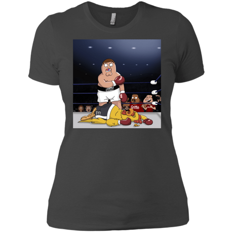 T-Shirts Heavy Metal / X-Small Peter vs Giant Chicken Women's Premium T-Shirt