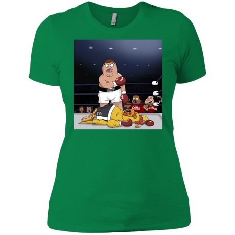 T-Shirts Kelly Green / X-Small Peter vs Giant Chicken Women's Premium T-Shirt
