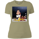 T-Shirts Light Olive / X-Small Peter vs Giant Chicken Women's Premium T-Shirt