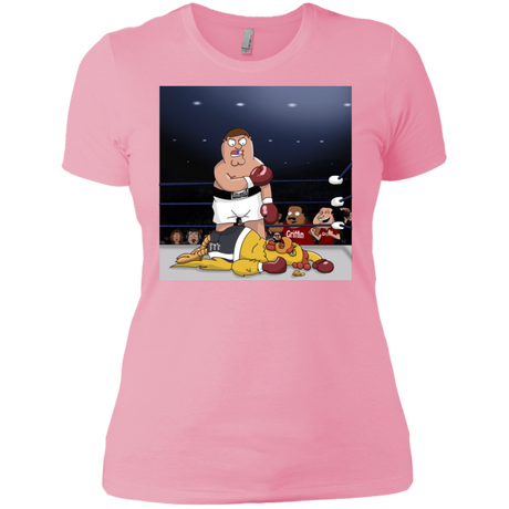 T-Shirts Light Pink / X-Small Peter vs Giant Chicken Women's Premium T-Shirt