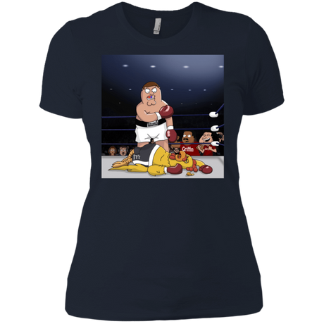 T-Shirts Midnight Navy / X-Small Peter vs Giant Chicken Women's Premium T-Shirt