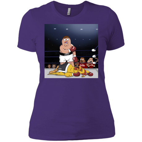 T-Shirts Purple Rush/ / X-Small Peter vs Giant Chicken Women's Premium T-Shirt