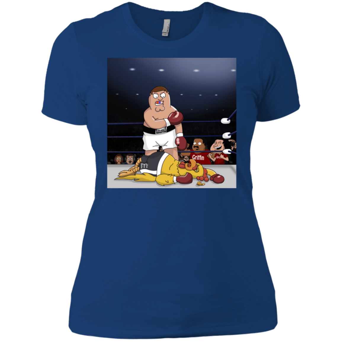 T-Shirts Royal / X-Small Peter vs Giant Chicken Women's Premium T-Shirt