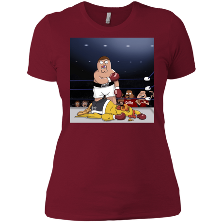 T-Shirts Scarlet / S Peter vs Giant Chicken Women's Premium T-Shirt