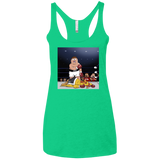 T-Shirts Envy / X-Small Peter vs Giant Chicken Women's Triblend Racerback Tank