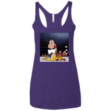 T-Shirts Purple Rush / X-Small Peter vs Giant Chicken Women's Triblend Racerback Tank