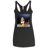 T-Shirts Vintage Black / X-Small Peter vs Giant Chicken Women's Triblend Racerback Tank