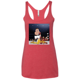 T-Shirts Vintage Red / X-Small Peter vs Giant Chicken Women's Triblend Racerback Tank