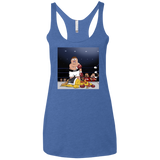 T-Shirts Vintage Royal / X-Small Peter vs Giant Chicken Women's Triblend Racerback Tank