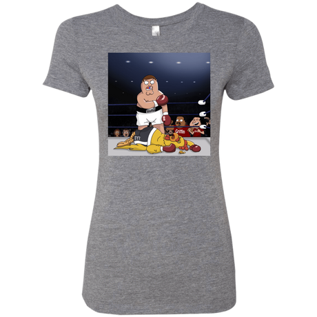 T-Shirts Premium Heather / S Peter vs Giant Chicken Women's Triblend T-Shirt