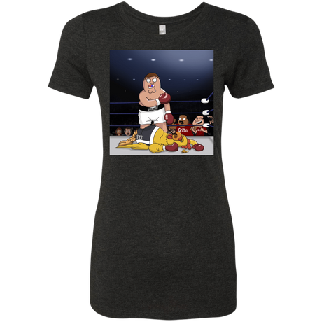 T-Shirts Vintage Black / S Peter vs Giant Chicken Women's Triblend T-Shirt