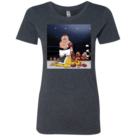 T-Shirts Vintage Navy / S Peter vs Giant Chicken Women's Triblend T-Shirt