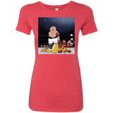 T-Shirts Vintage Red / S Peter vs Giant Chicken Women's Triblend T-Shirt
