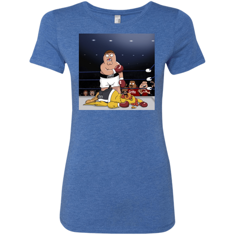 T-Shirts Vintage Royal / S Peter vs Giant Chicken Women's Triblend T-Shirt
