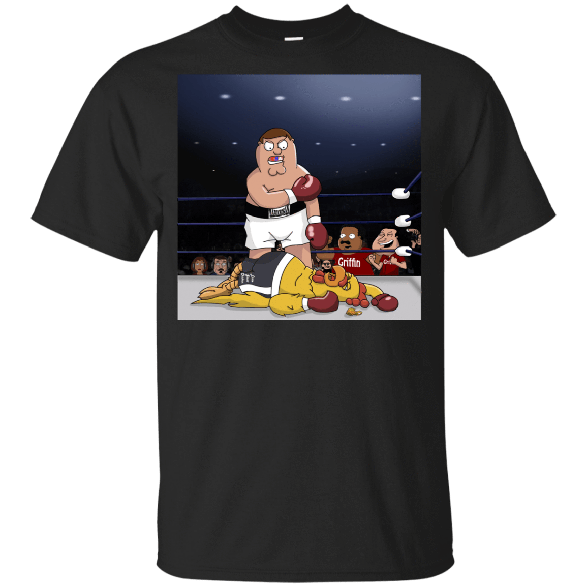 T-Shirts Black / YXS Peter vs Giant Chicken Youth T-Shirt