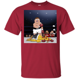 T-Shirts Cardinal / YXS Peter vs Giant Chicken Youth T-Shirt