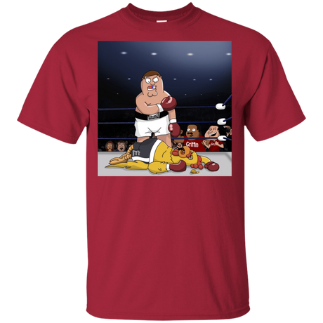 T-Shirts Cardinal / YXS Peter vs Giant Chicken Youth T-Shirt