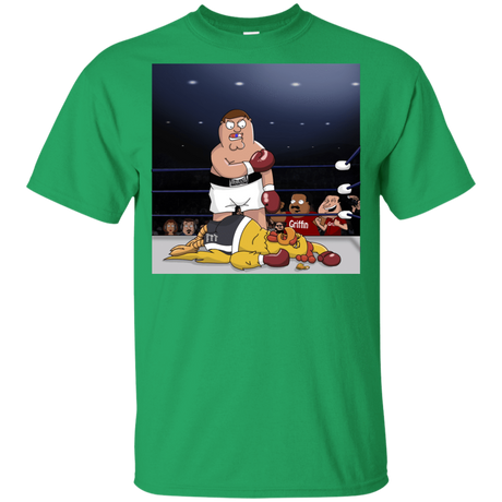 T-Shirts Irish Green / YXS Peter vs Giant Chicken Youth T-Shirt