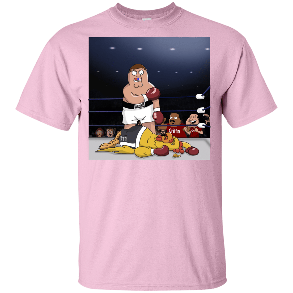 T-Shirts Light Pink / YXS Peter vs Giant Chicken Youth T-Shirt