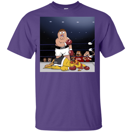 T-Shirts Purple / YXS Peter vs Giant Chicken Youth T-Shirt