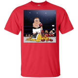 T-Shirts Red / YXS Peter vs Giant Chicken Youth T-Shirt