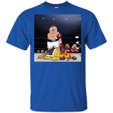 T-Shirts Royal / YXS Peter vs Giant Chicken Youth T-Shirt