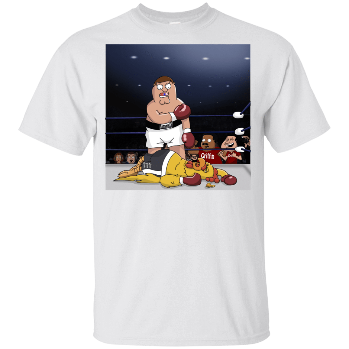 T-Shirts White / YXS Peter vs Giant Chicken Youth T-Shirt