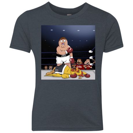 T-Shirts Vintage Navy / YXS Peter vs Giant Chicken Youth Triblend T-Shirt