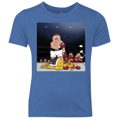 T-Shirts Vintage Royal / YXS Peter vs Giant Chicken Youth Triblend T-Shirt