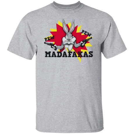 T-Shirts Sport Grey / S Pew Pew MADAFAKAS T-Shirt