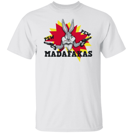 T-Shirts White / S Pew Pew MADAFAKAS T-Shirt