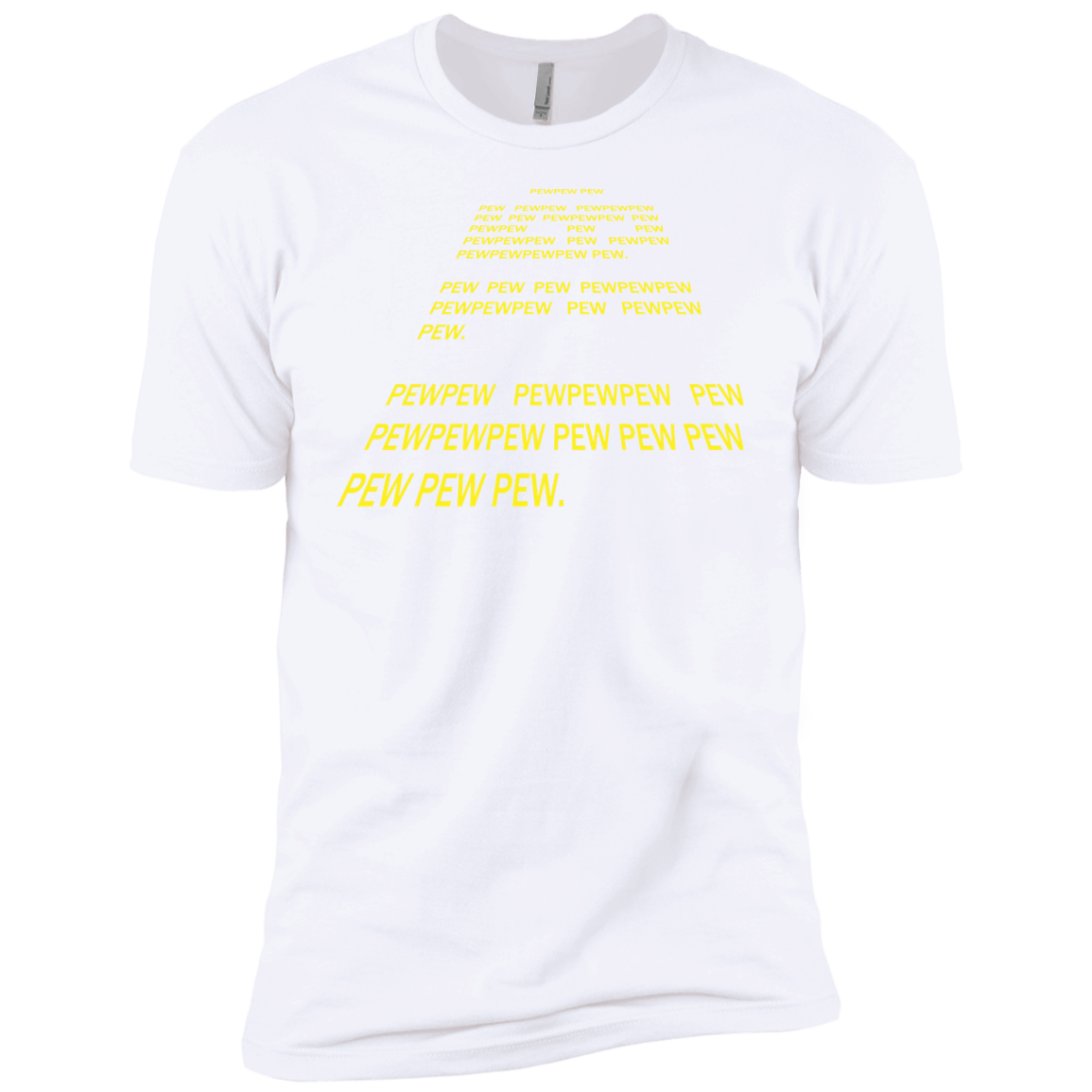 T-Shirts White / YXS Pew Pew Pew Boys Premium T-Shirt