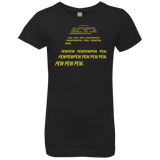 T-Shirts Black / YXS Pew Pew Pew Girls Premium T-Shirt