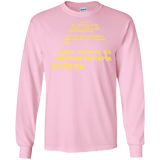 T-Shirts Light Pink / S Pew Pew Pew Men's Long Sleeve T-Shirt