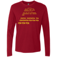 T-Shirts Cardinal / S Pew Pew Pew Men's Premium Long Sleeve