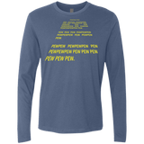T-Shirts Indigo / S Pew Pew Pew Men's Premium Long Sleeve