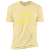 T-Shirts Banana Cream / X-Small Pew Pew Pew Men's Premium T-Shirt