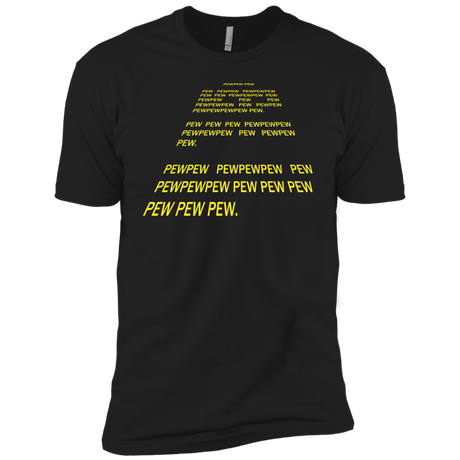 T-Shirts Black / X-Small Pew Pew Pew Men's Premium T-Shirt