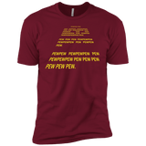 T-Shirts Cardinal / X-Small Pew Pew Pew Men's Premium T-Shirt