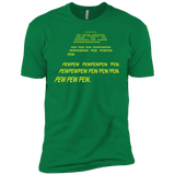 T-Shirts Kelly Green / X-Small Pew Pew Pew Men's Premium T-Shirt