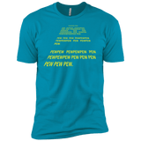 T-Shirts Turquoise / X-Small Pew Pew Pew Men's Premium T-Shirt