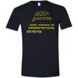 T-Shirts Black / X-Small Pew Pew Pew Men's Semi-Fitted Softstyle
