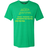 T-Shirts Envy / S Pew Pew Pew Men's Triblend T-Shirt