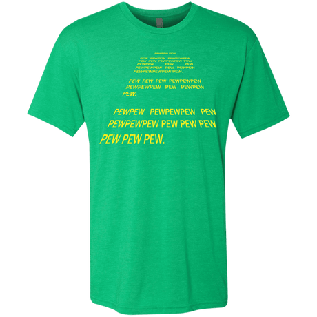 T-Shirts Envy / S Pew Pew Pew Men's Triblend T-Shirt