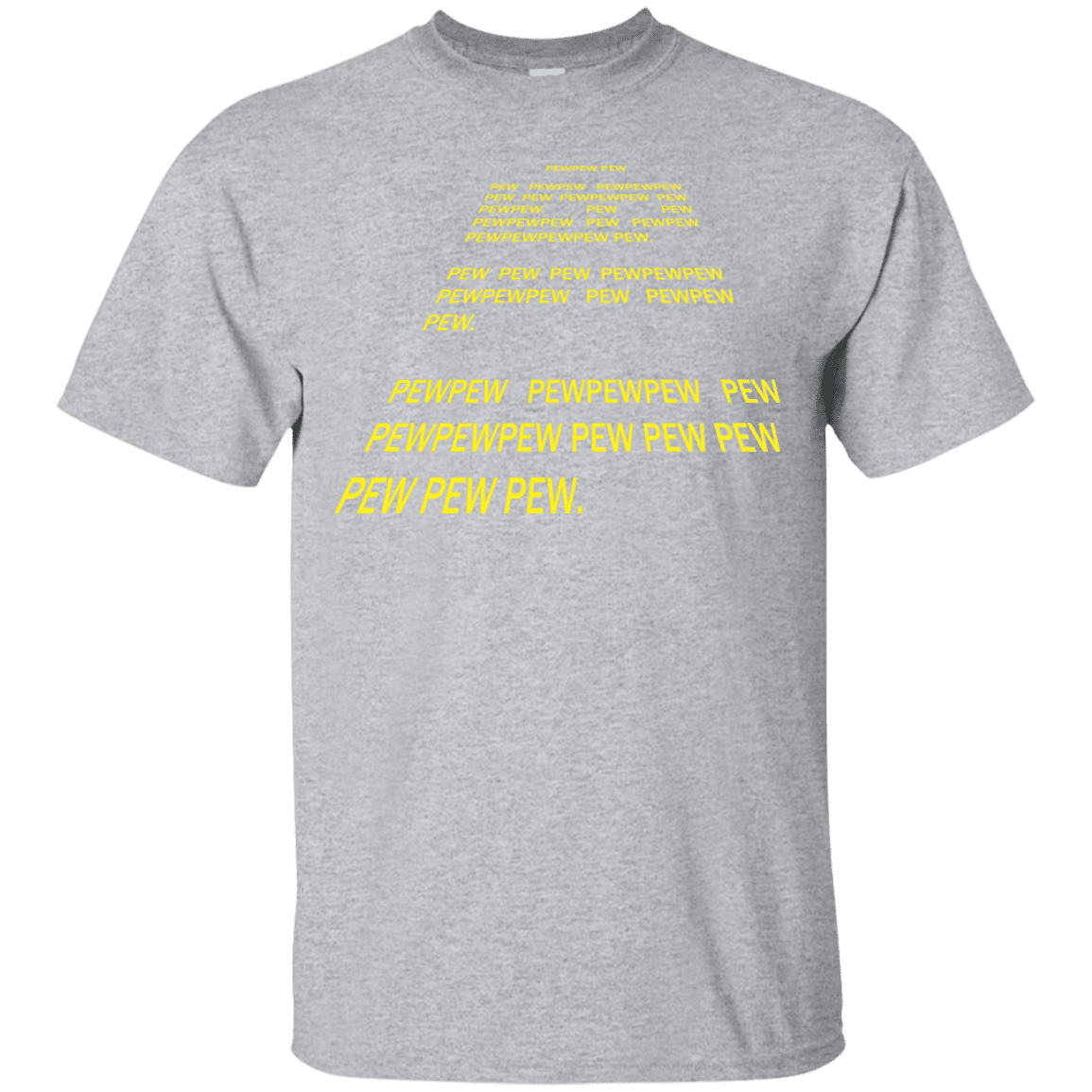 T-Shirts Sport Grey / S Pew Pew Pew T-Shirt