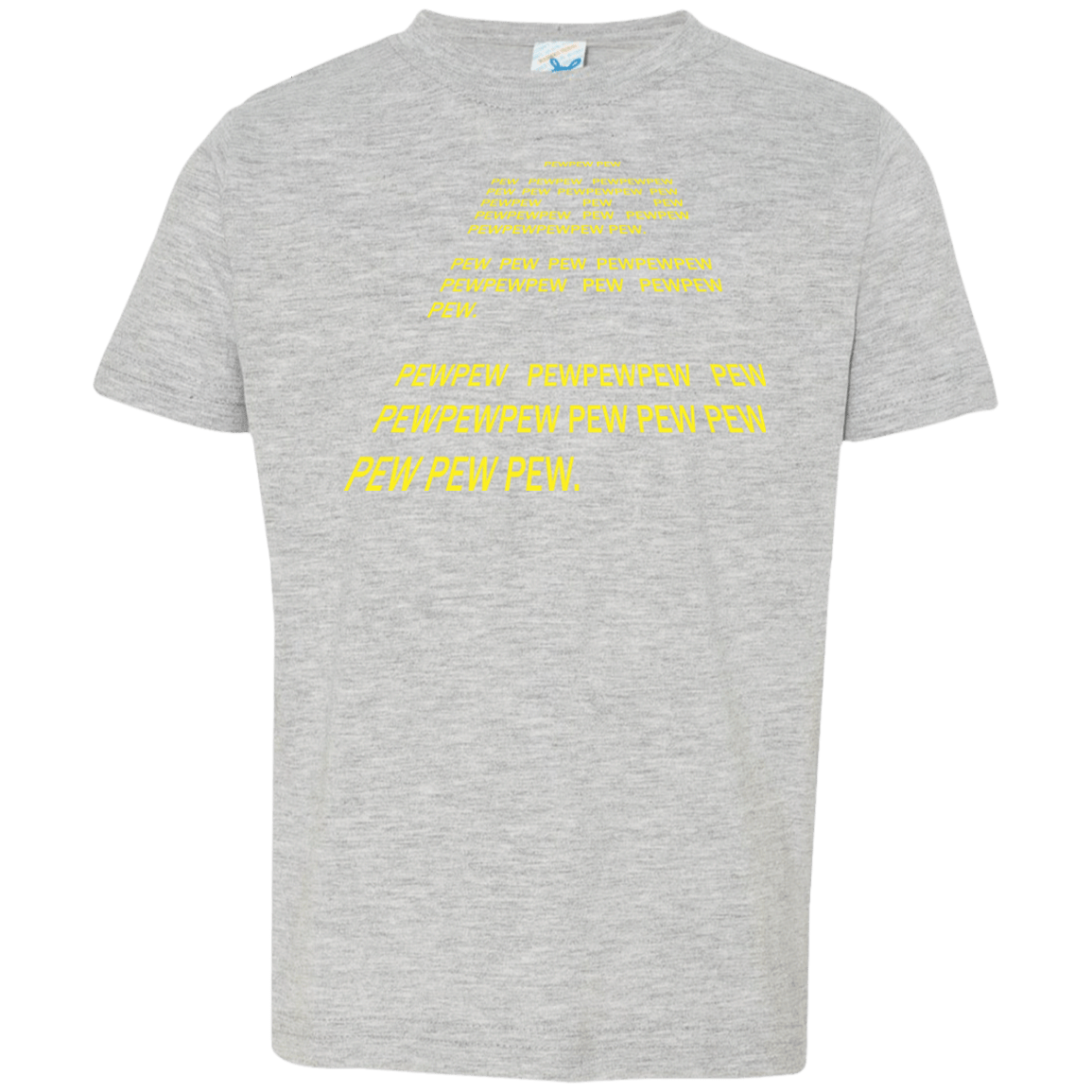 T-Shirts Heather Grey / 2T Pew Pew Pew Toddler Premium T-Shirt